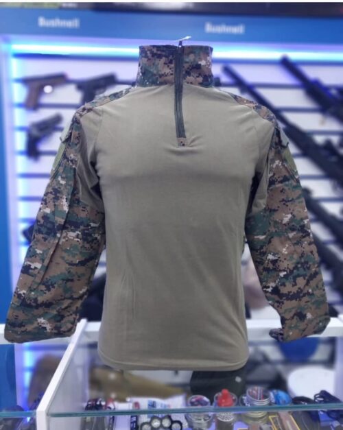CAMISA TACTICA CAMUFLADA